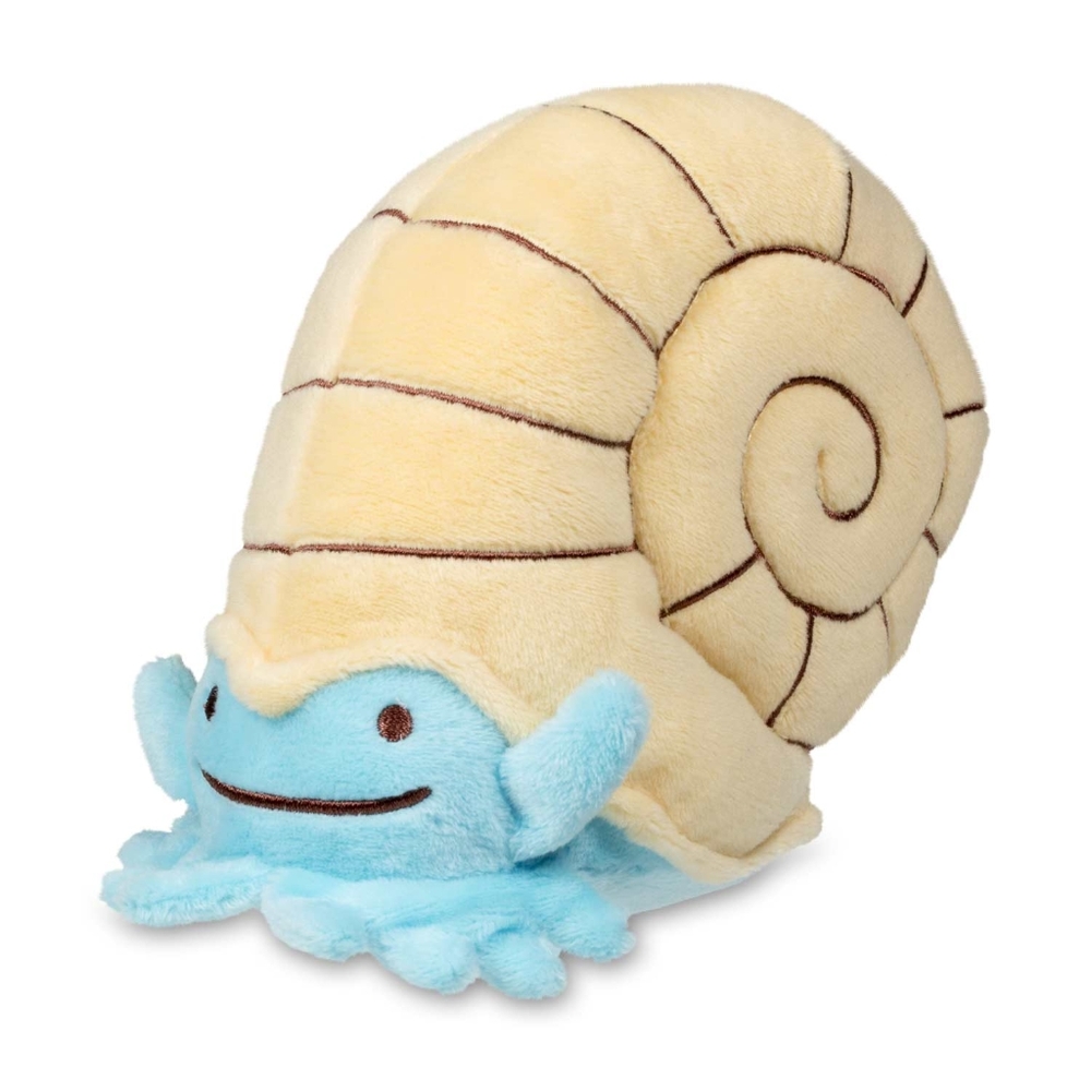 Rare Ditto as Omanyte Pokemon Plush